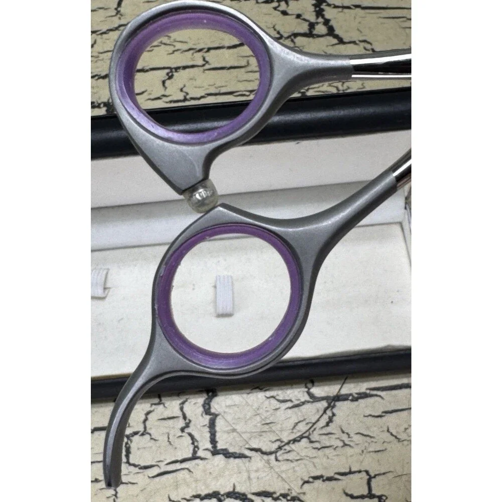 Chris Christensen Grooming Shears Scissors S104 Dog Groomer Chunker Blender Case
